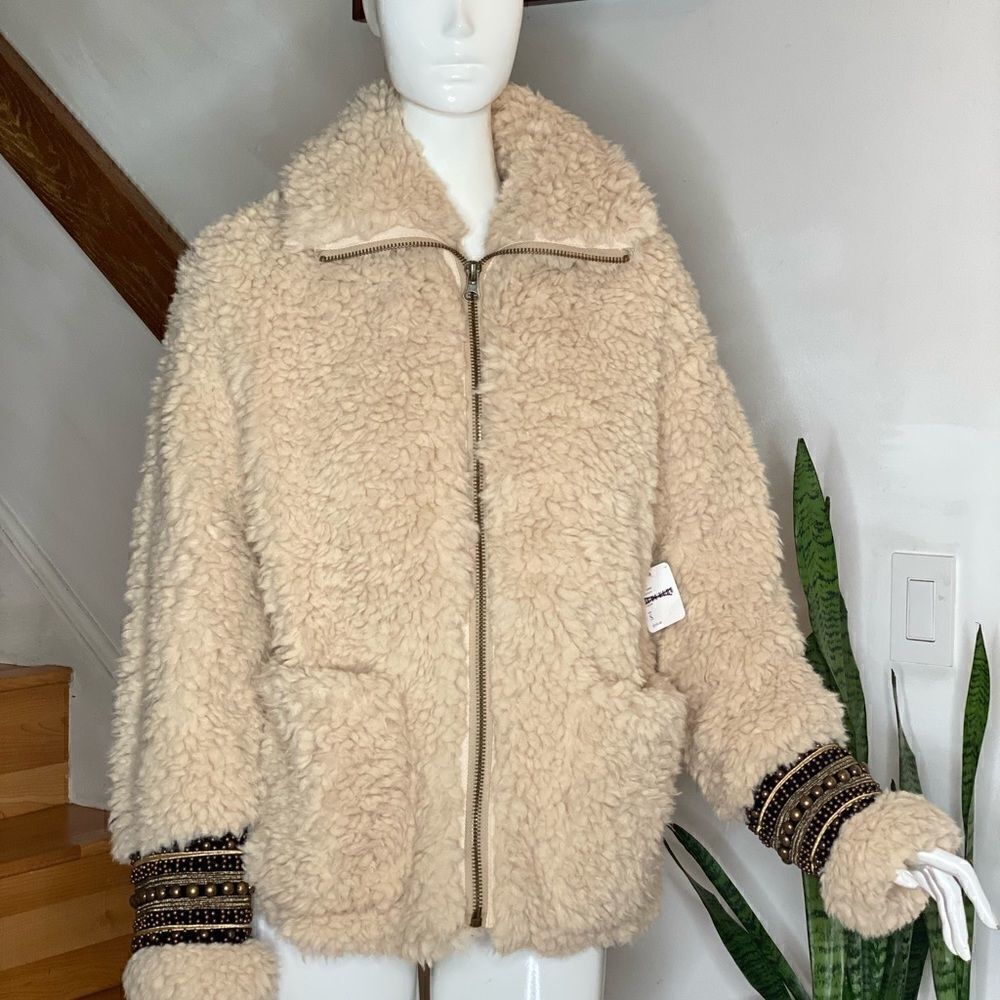 Free People Angelina Embellished Coat - Picture 4 of 8
